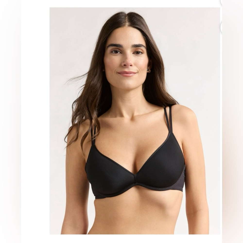 Joyspun Women's Black Breathable Underwire Scoop Spacer Bra! NWT! Size 40C